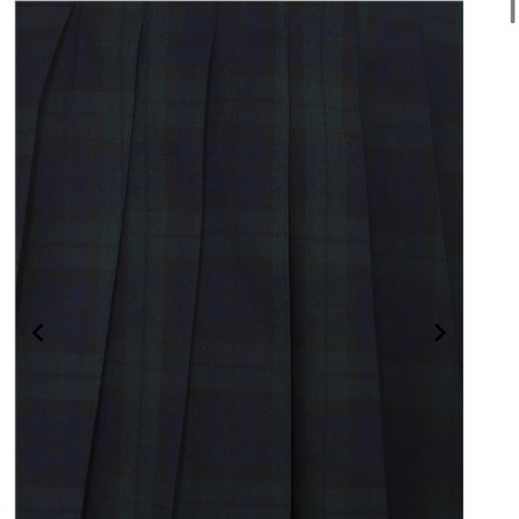 NWT Collectif Daria Blackwatch Pleated Mini Skirt - Picture 4 of 10